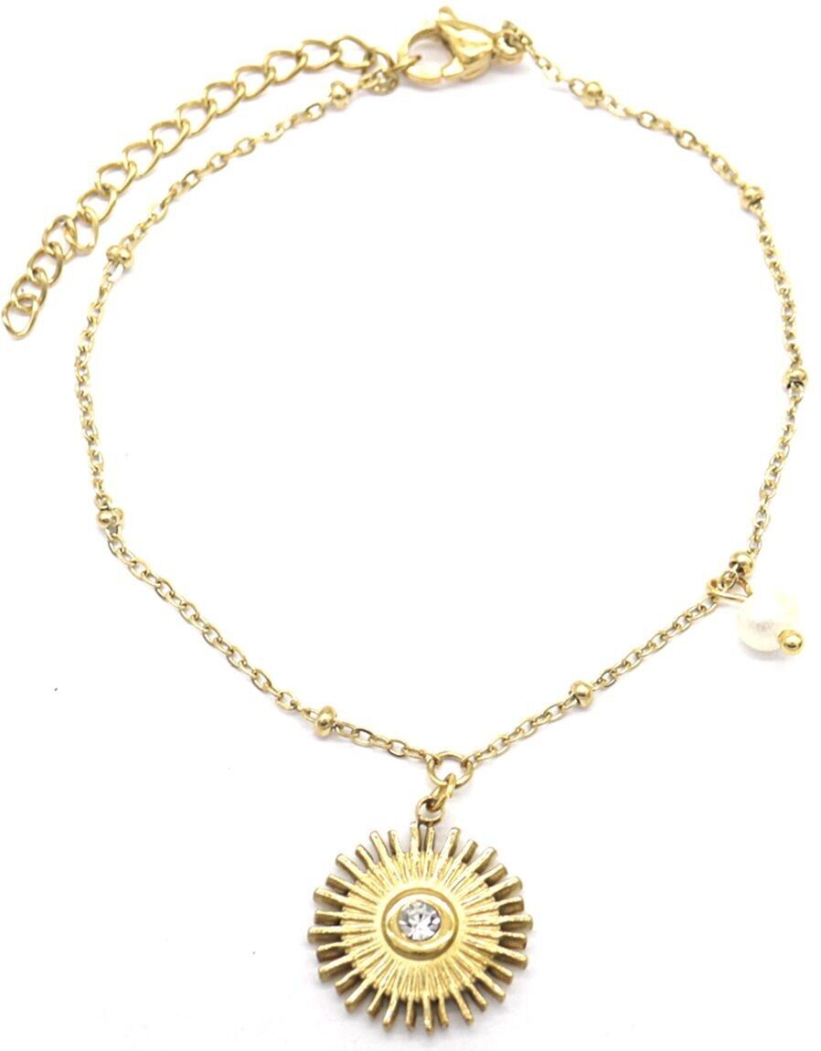 H-F17.1 B031-029G S.Bracciale in acciaio Perla - Sole