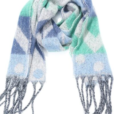 Z-F1.2 SCARF705-177-3 Écharpe d'hiver Aztek 190x40cm
