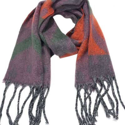 Y-B1.2 SCARF705-177-7 Écharpe d'hiver Aztek 190x40cm