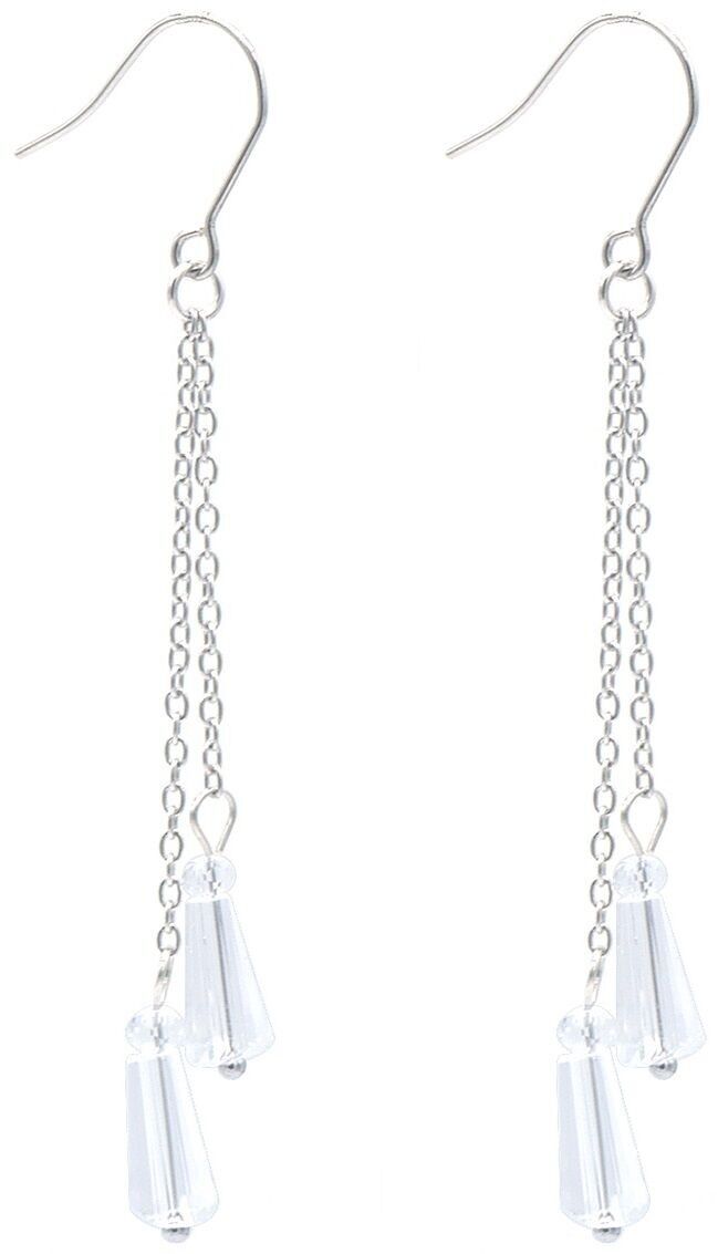 H-D17.4 E100-036S S.Stahl Ohrringe 10cm