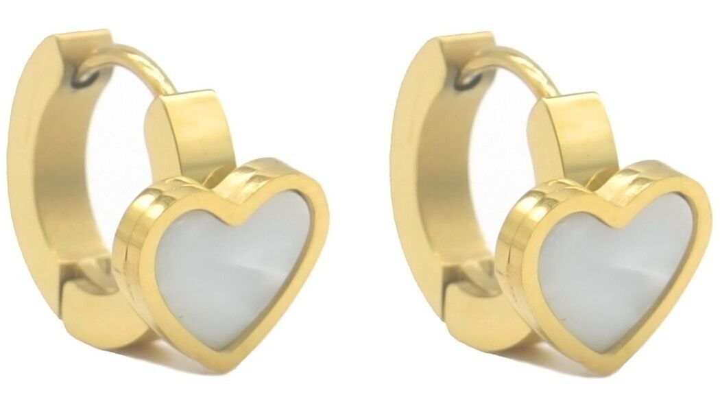 B-C5.3 E091-116G S. Stahlohrringe MOP 1.2cm