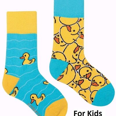 S-H2.3 SOCK2461-003 Socks Size 33-38 Ducks For Kids