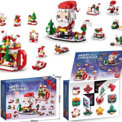 T-K2.2 CG2432-125-6 Building Blocks Christas Advent Calendar