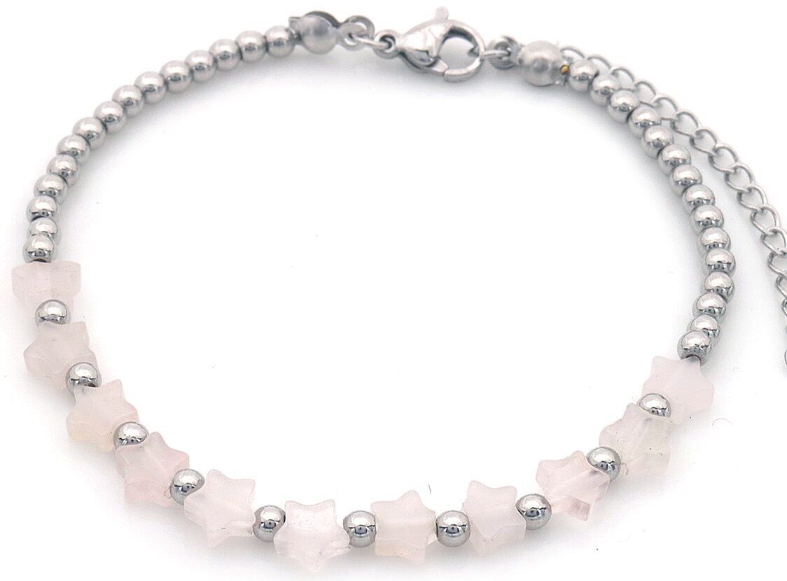 B-B1.2 B100-153S-3 S.Bracciale in acciaio con stelle