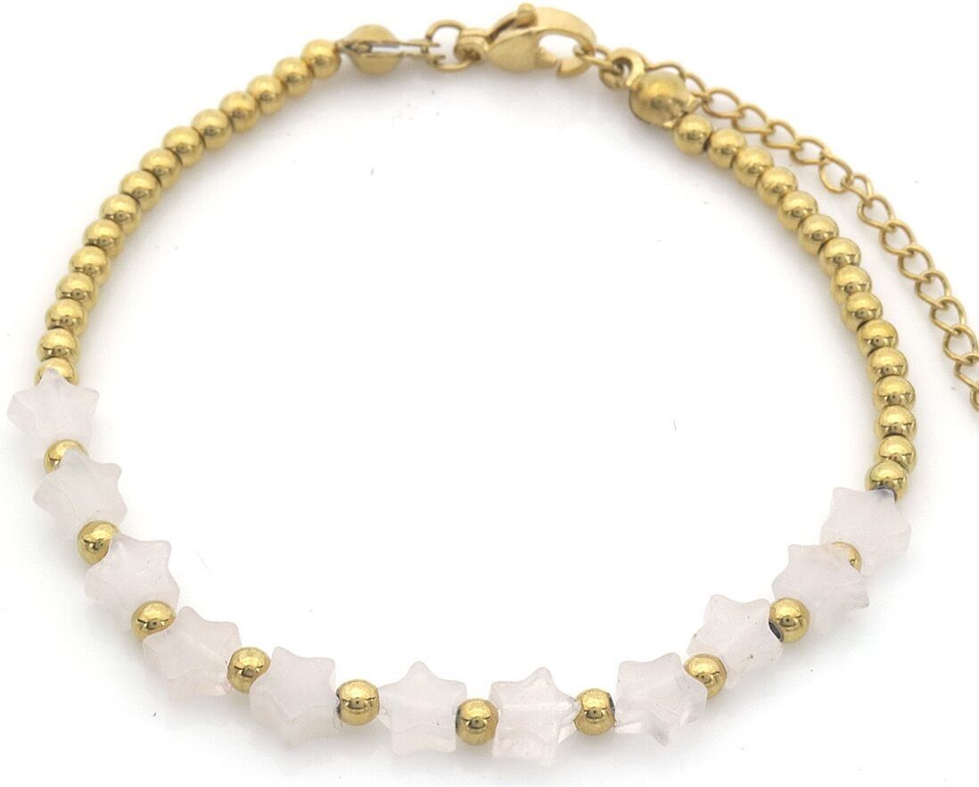 B-B6.5 B100-153G-3 S.Bracciale in acciaio con stelle