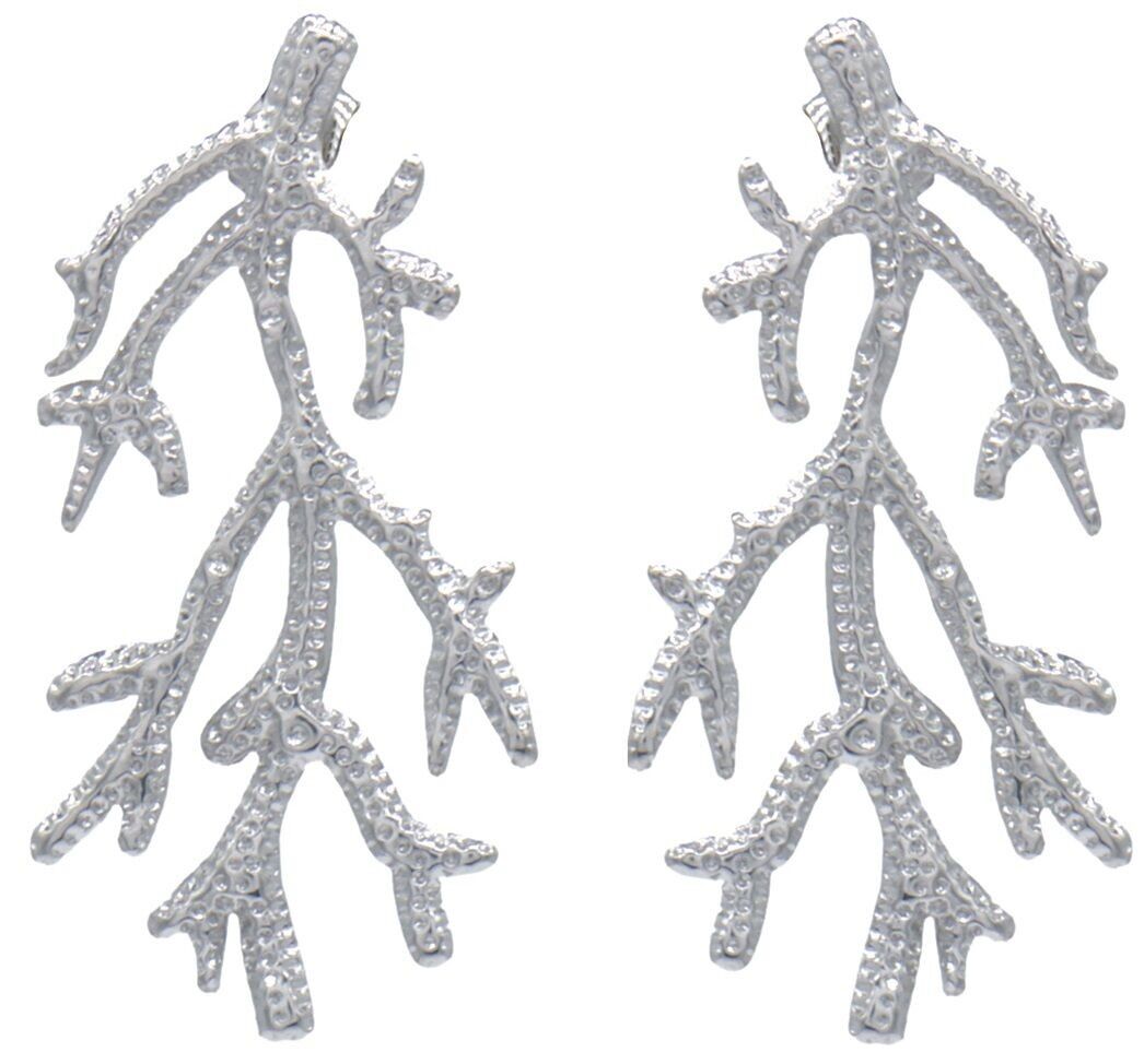 B-C7.3 E2457-191S S. Orecchini in acciaio 4.5cm