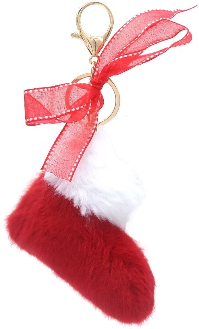 K-A7.1 KY2403-214-1 Fluffy Kecyhain Natale 10 cm