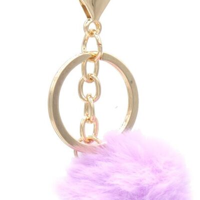B-F14.1 KY2403-140-4 Keychain Icecream 6cm Purple