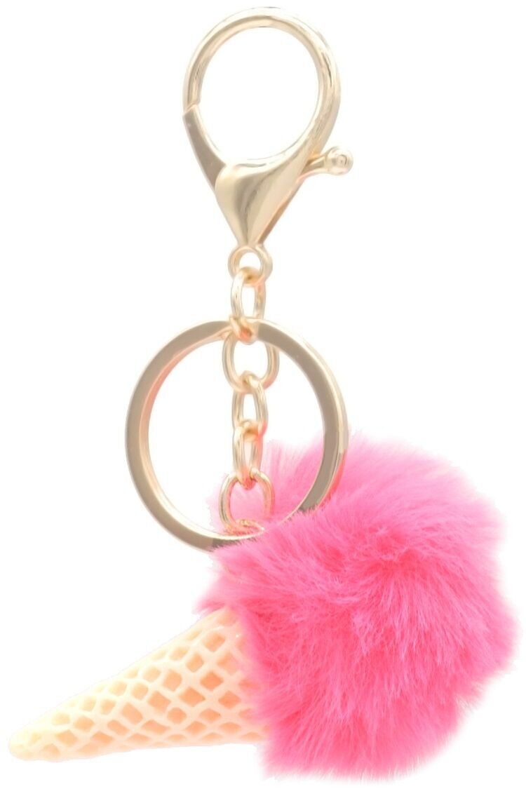 A-D25.2 KY2403-140-6 Portachiavi Gelato 6cm Rosa
