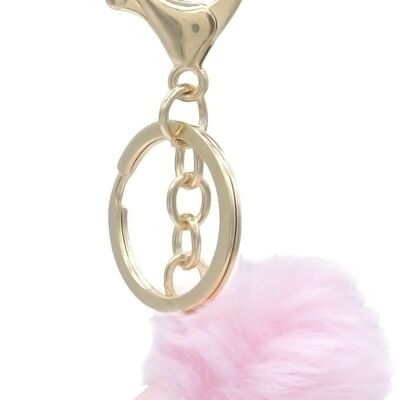 B-F1.2 KY2403-140-8 Keychain Icecream 6cm Pink