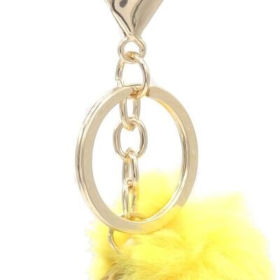A-D24.2 KY2403-140-7 Keychain Icecream 6cm Yellow