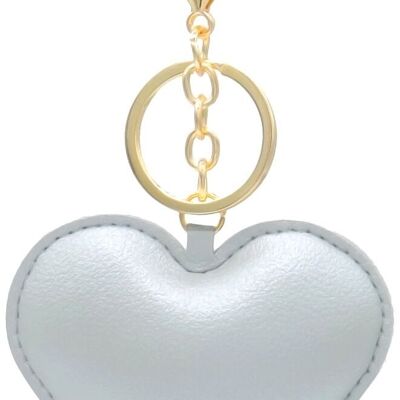 A-C1.2 KY2403-150-6 Portachiavi PU Cuore 7.5cm