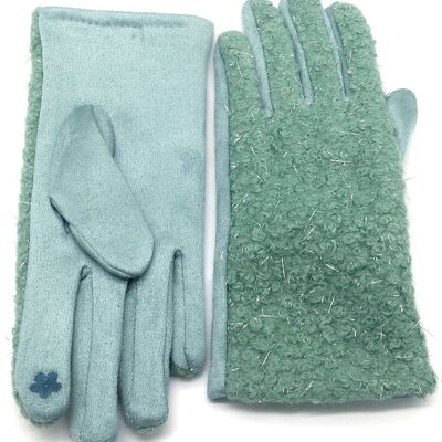 Q-J3.2 GLOVE501-029-1 Gloves Teddy Glitter