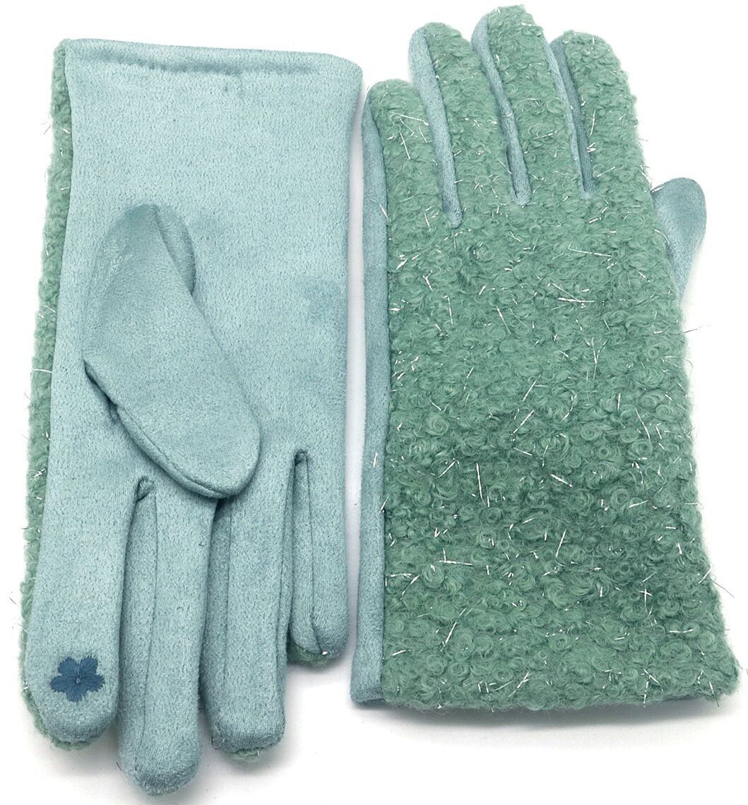 Q-J3.2 GLOVE501-029-1 Guanti Teddy Glitter