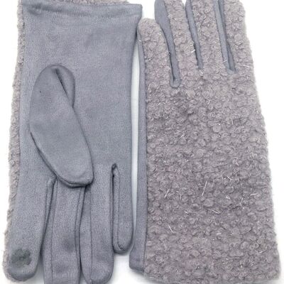 T-J4.2 GLOVE501-029-5 Gants Teddy Glitter