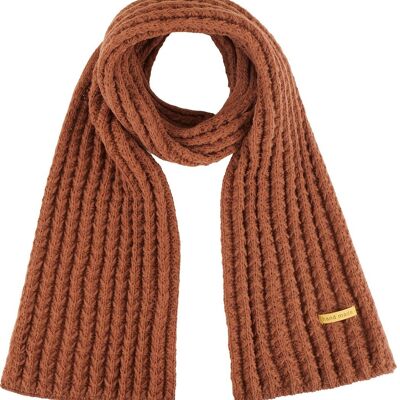 K-C2.2 SCARF705-001-4 Écharpe tricotée 160x25cm