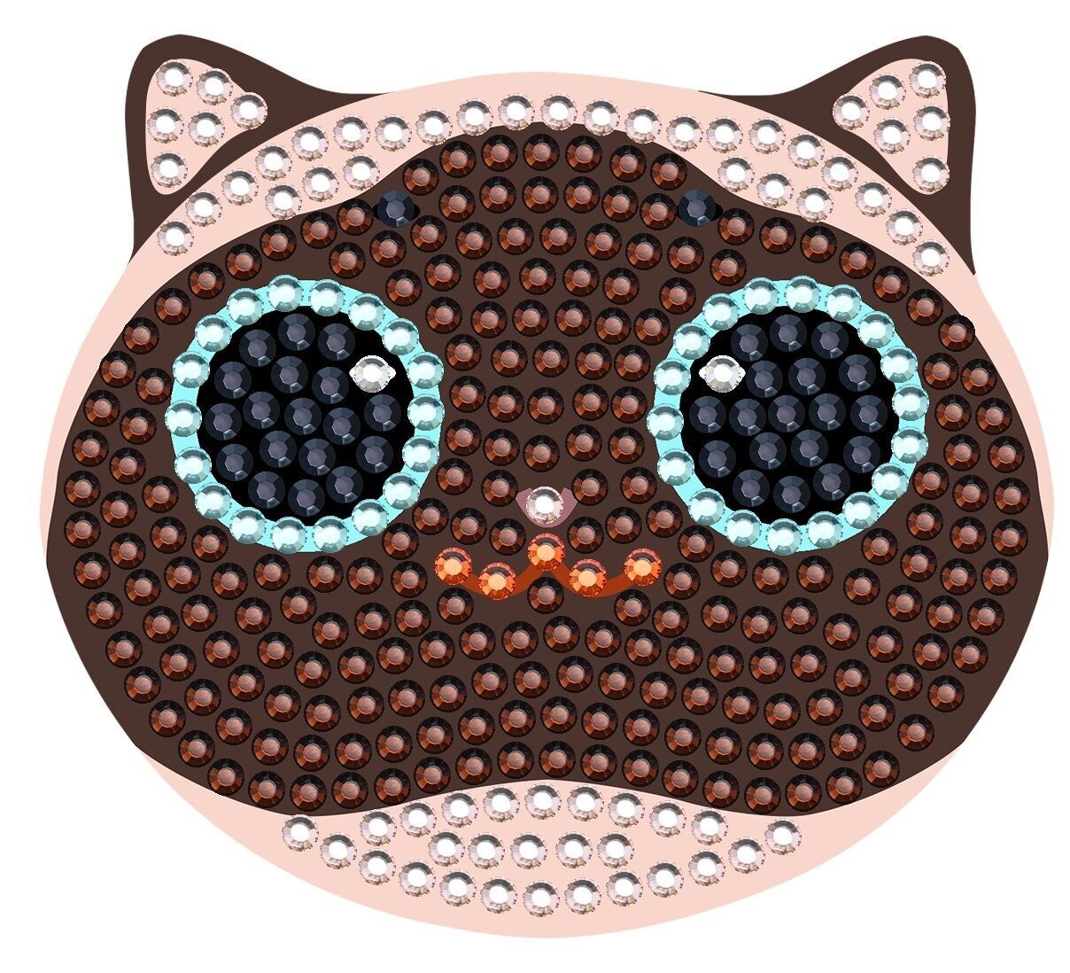 X-F5.1 Specchio2348-021B Specchio per pittura a diamante 7 cm