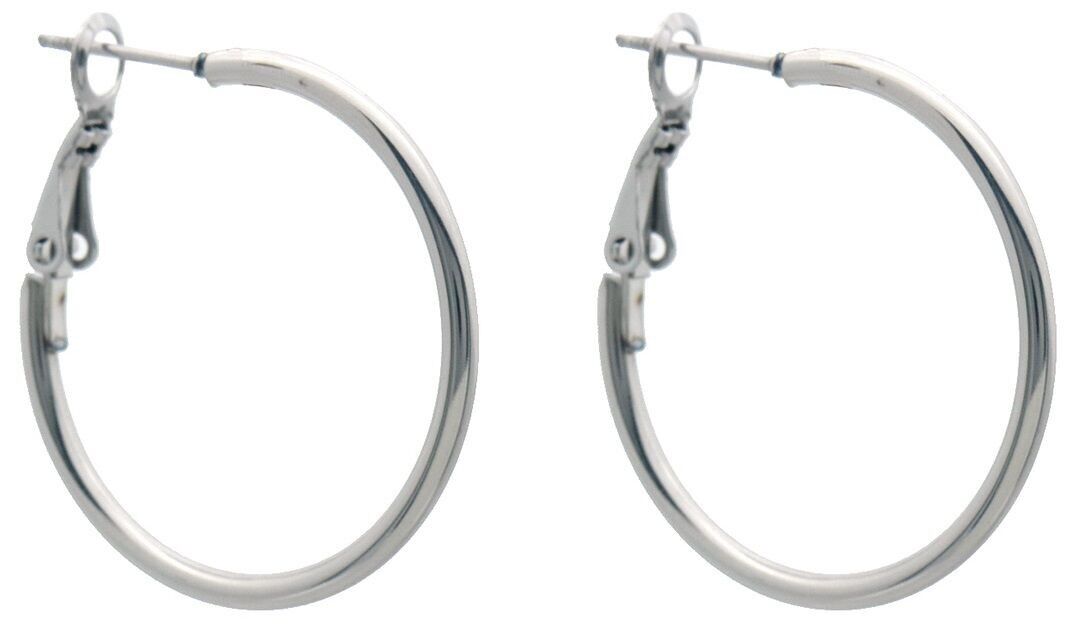 B-F3.3 E926-007S S.Orecchini in acciaio creoli 30mm
