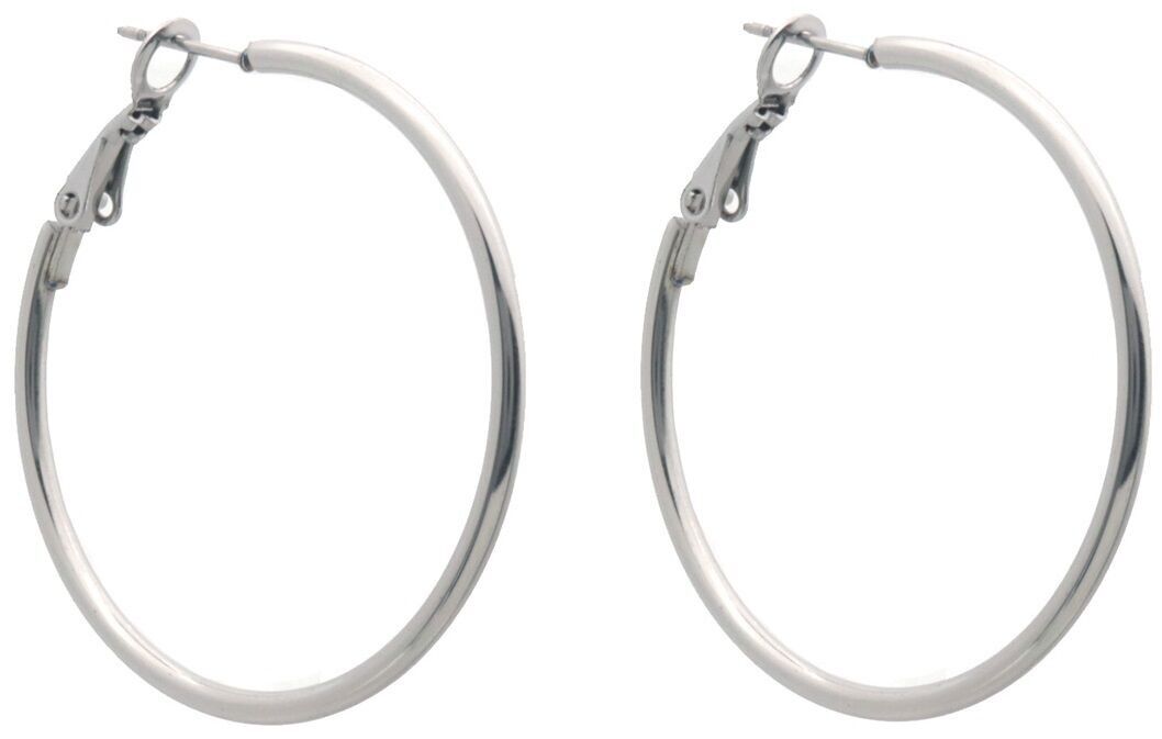 A-A16.2 E926-007S S.Orecchini creoli in acciaio 40mm