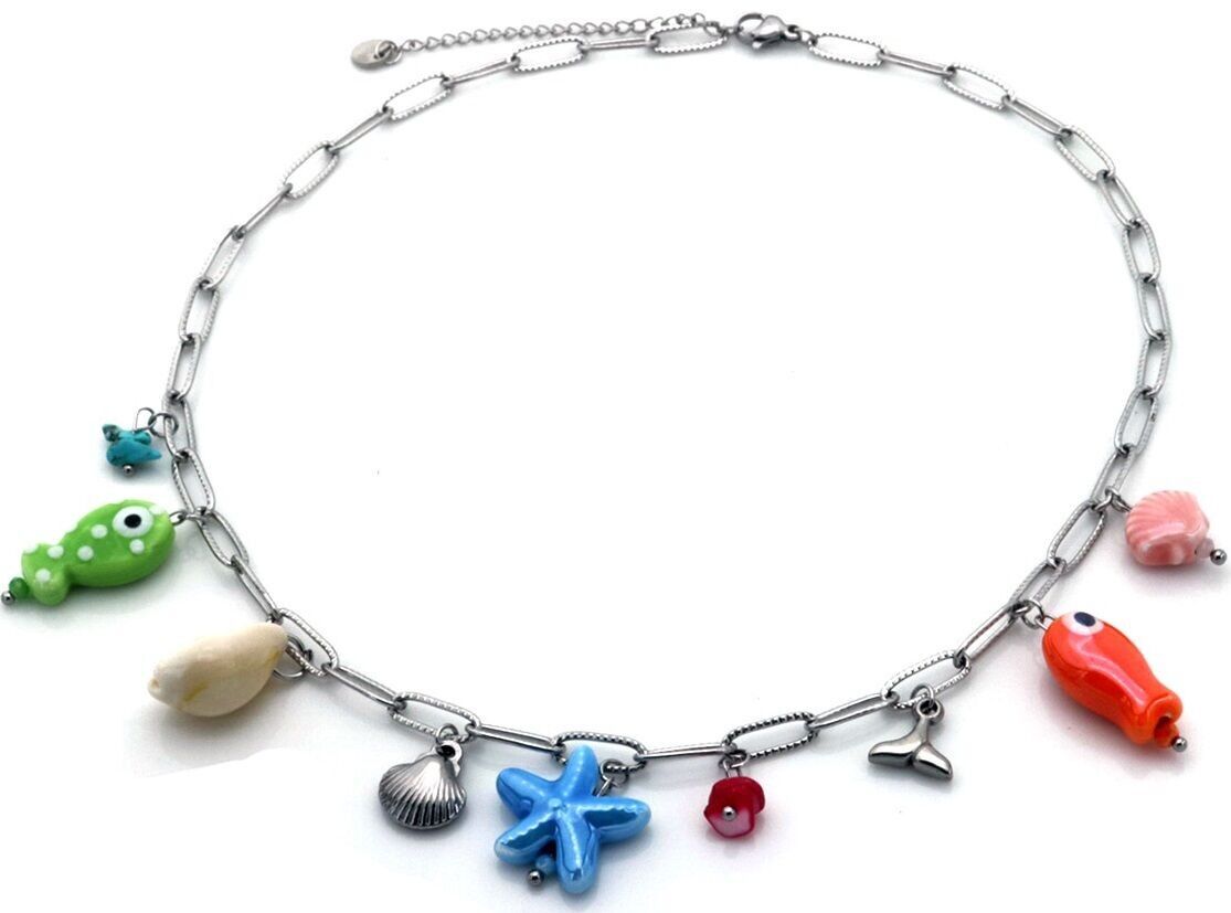 D-D12.1 N936-003S S.Ciondoli per collana in acciaio