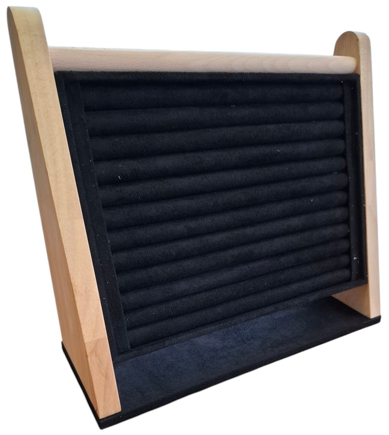 T-O4.2 PK424-298 Espositore in legno per anelli 31x29x12cm