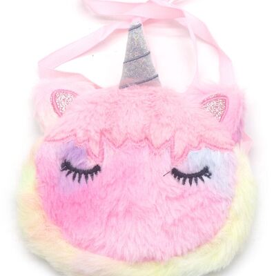 I-E25.1 WA2403-005-2 Bolsa de peluche Unicornio 12cm