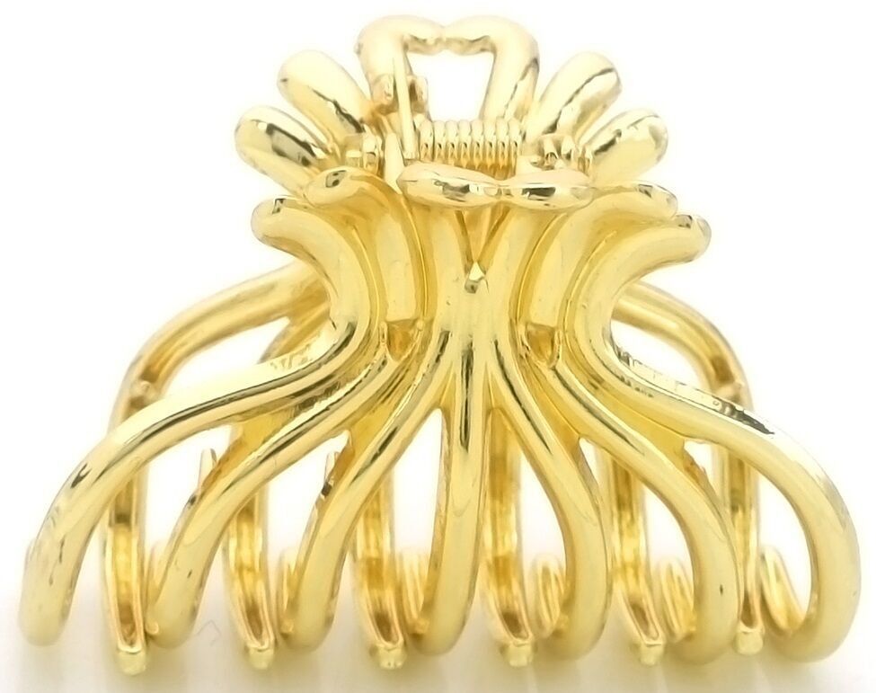 H-B12.2 H003-017G Fermaglio per capelli in metallo 5.5cm