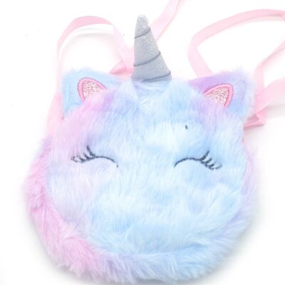 J-C1.1 WA2403-005-4 Bolsa de peluche Unicornio 12cm