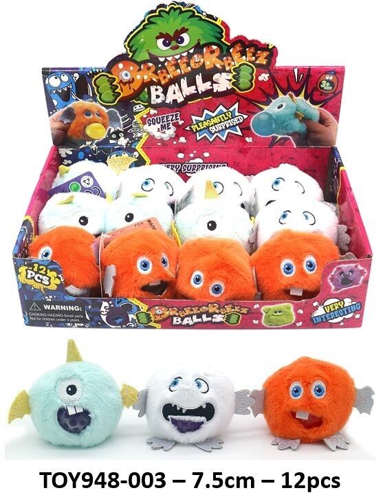 T-A2.1 TOY948-003 Palline di peluche Orbeez 7.5 cm - 12 pezzi