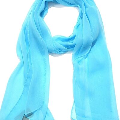 H-C14.1 SCARF2480-022-19 Écharpe d'été extra fine 150x50cm