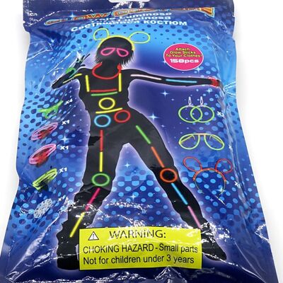 Q-C7.1 LED950-010 Glow Sticks Full Body Set