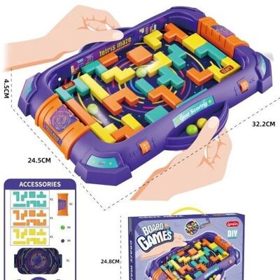 Z-F6.2 WFM826161 Crazy Maze Board Game 32x25x6cm