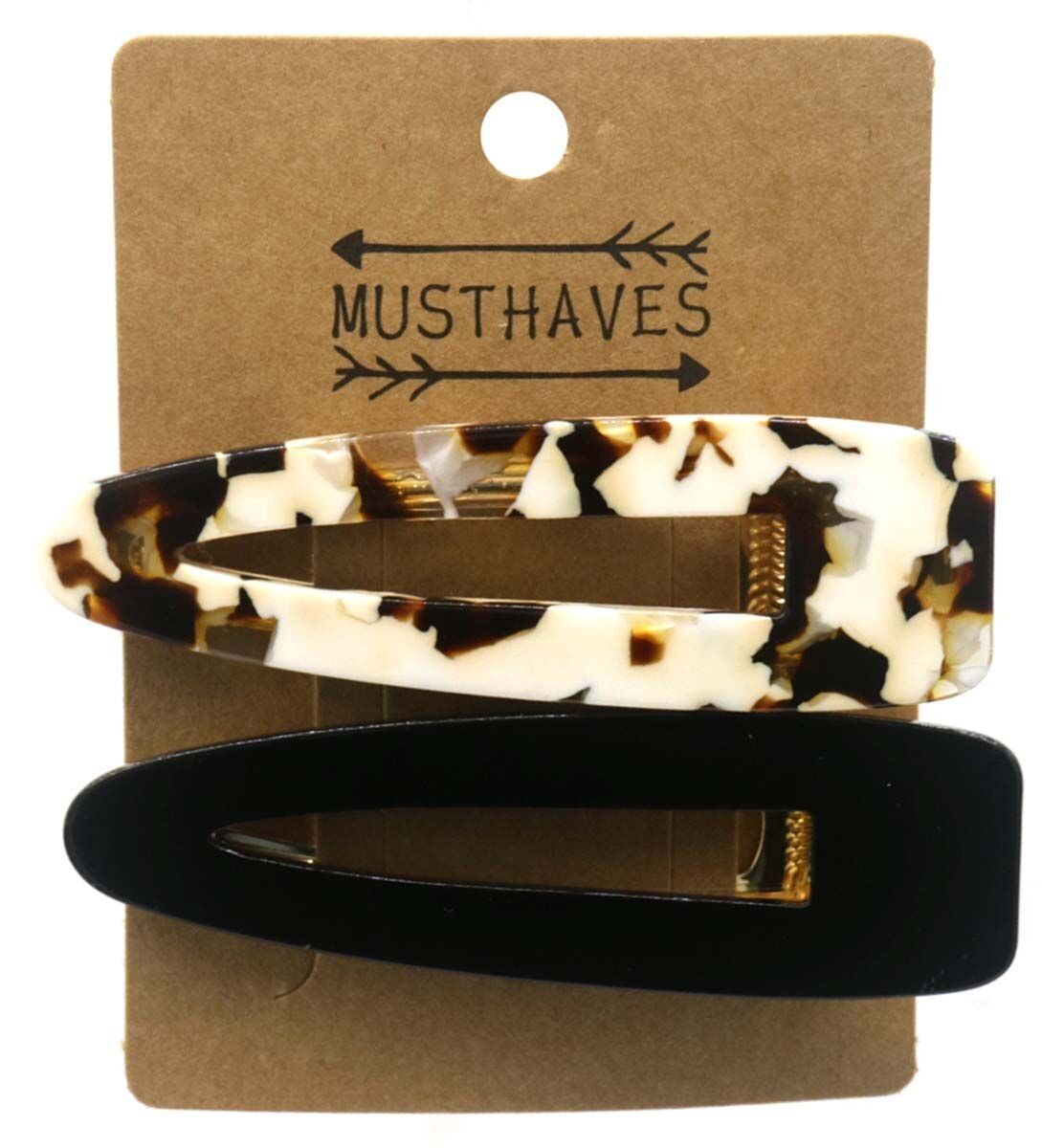 X-D5.1 H719-007 Set di fermagli per capelli 2 pezzi