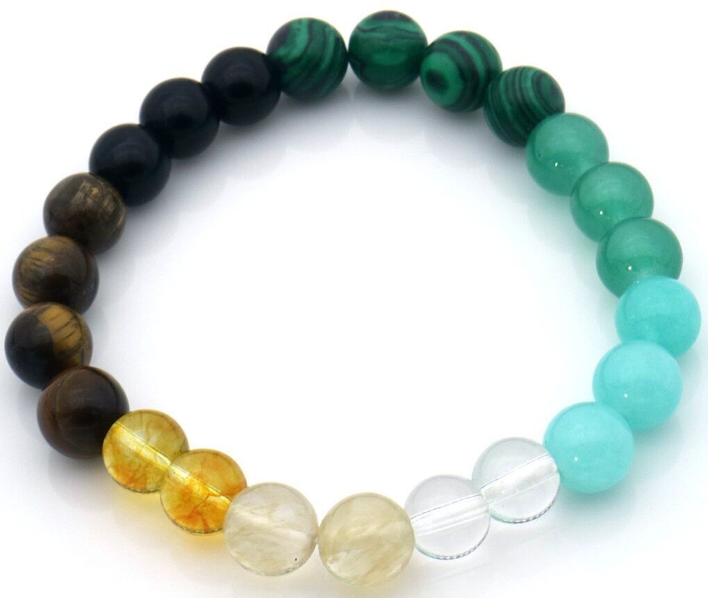 I-A21.2 B003-001 Bracciale in pietra 8mm