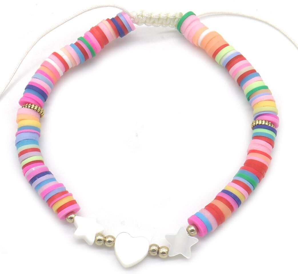 D-E14.1 ANK830-059 Cavigliera Cuore - Stelle