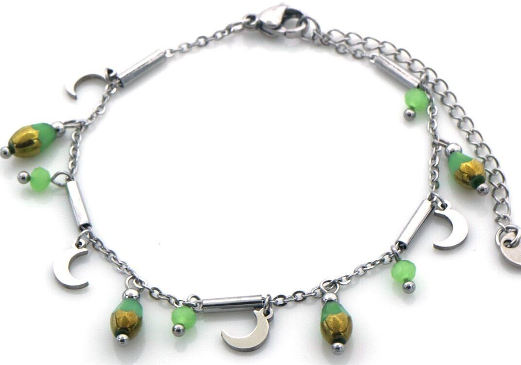 A-A4.1 B2457-010S S.Ciondoli per bracciale in acciaio