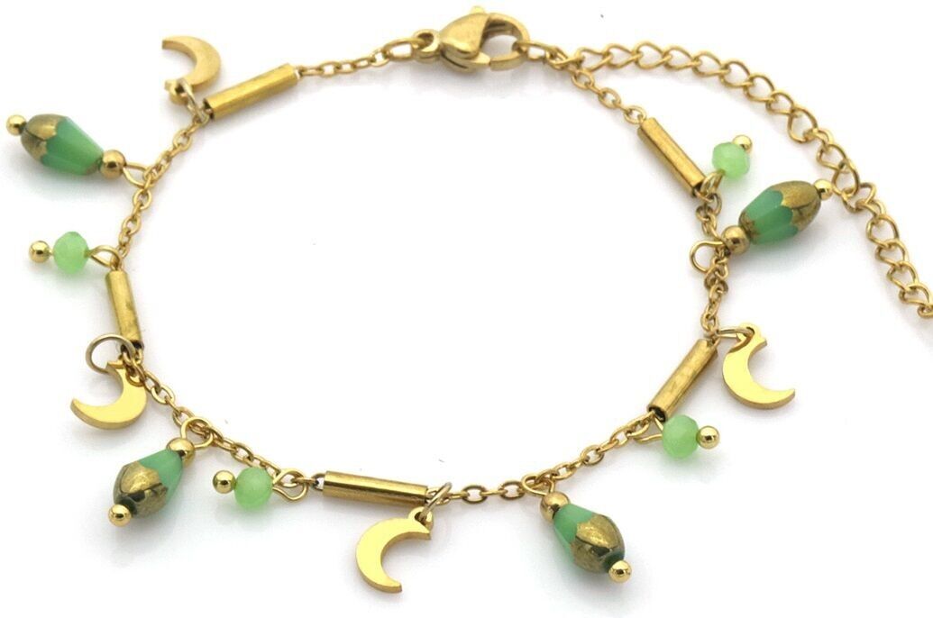 A-D18.4 B2457-010G S.Ciondoli per bracciale in acciaio