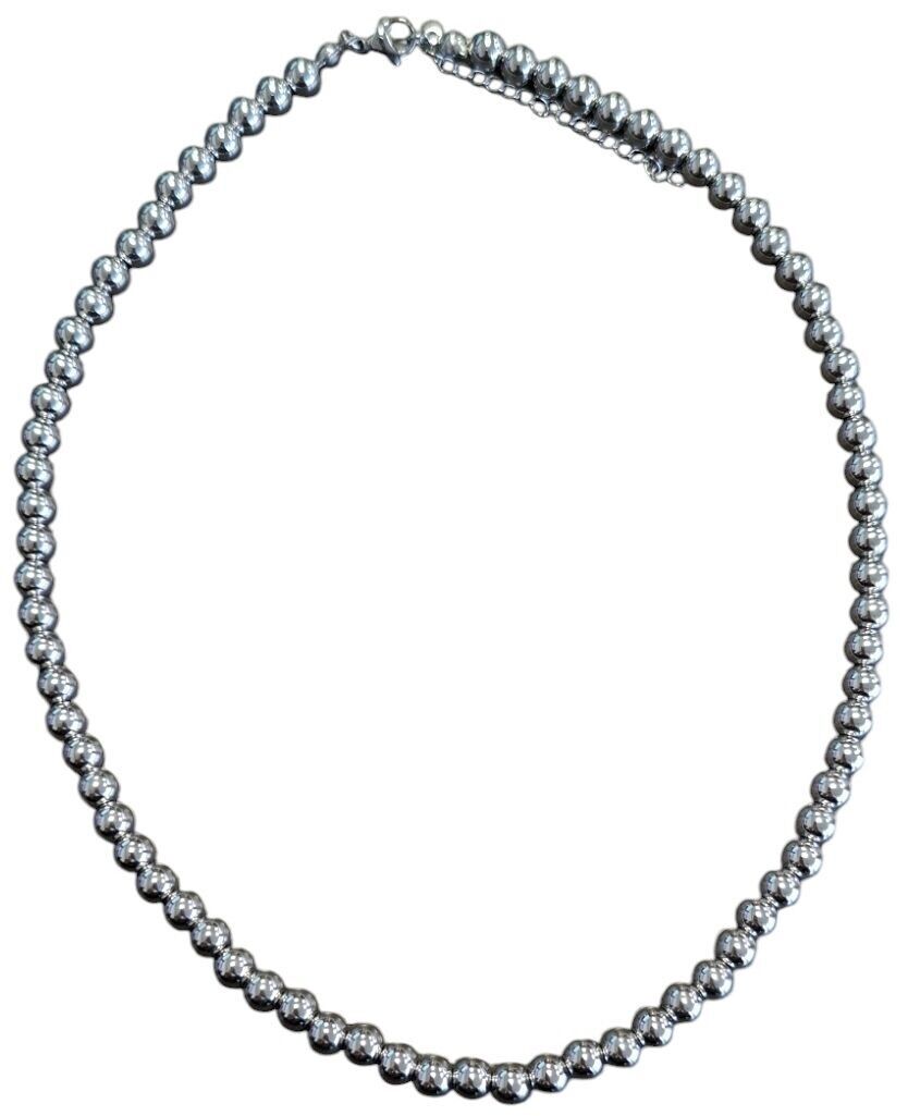 F-C17.1 N100-066S S.Collana in acciaio 6mm