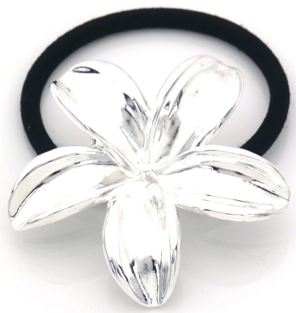 D-E25.1 H918-016-2 Elastico per capelli a forma di fiore