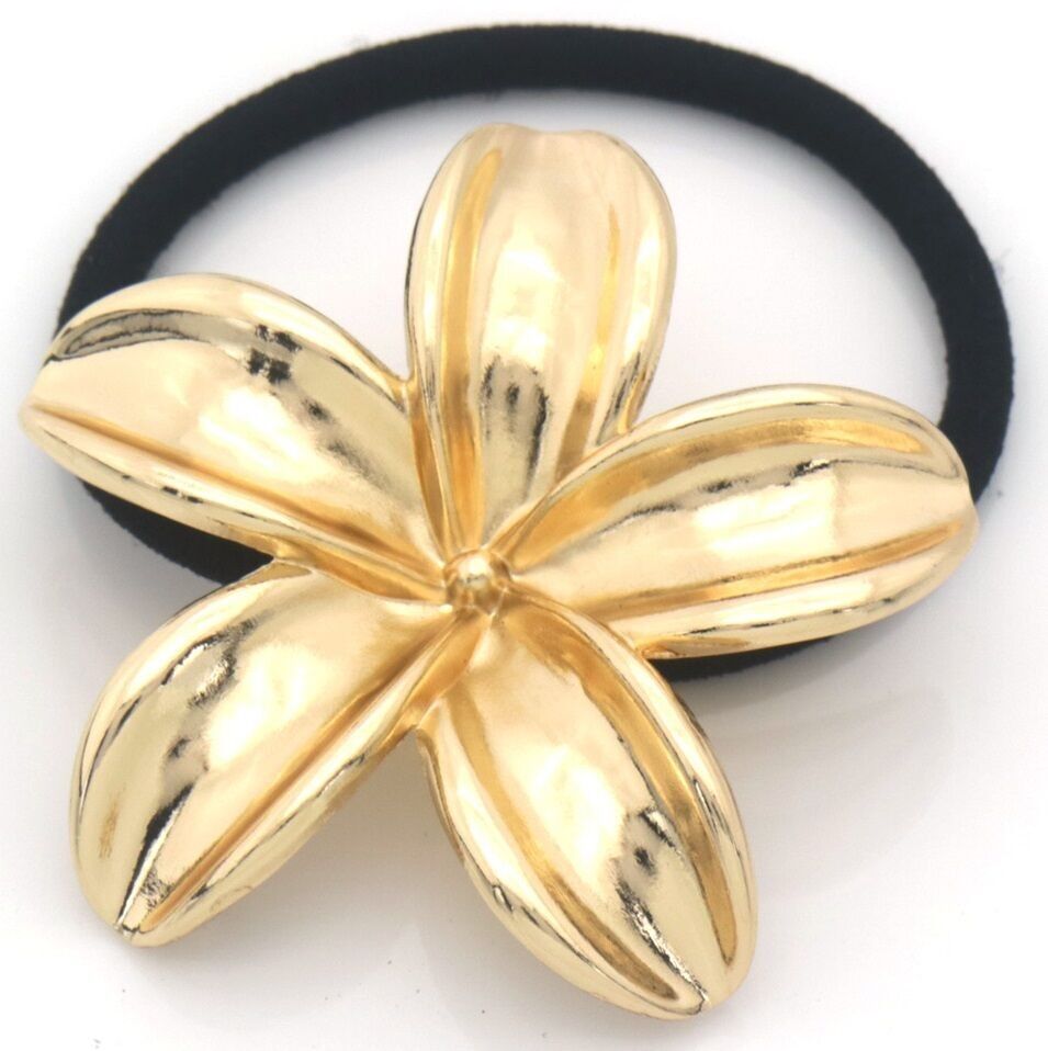 D-D25.1 H918-016-1 Elastico per capelli a forma di fiore
