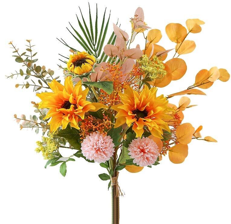 K-B8.2 DE2484-006 Bouquet di fiori di seta 40-70 cm
