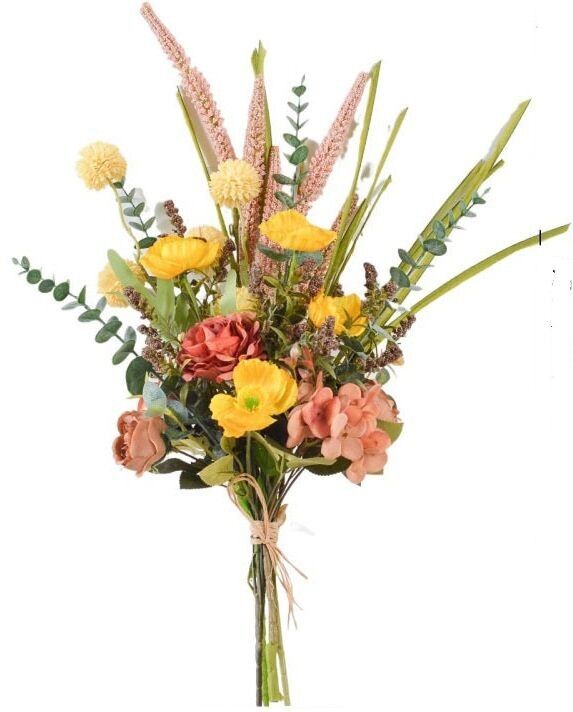 R-K5.2 DE2484-033 Bouquet di fiori di seta 58 cm