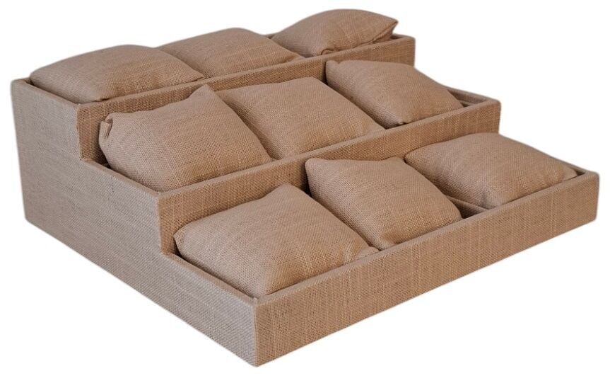Y-F3.4 PK933-006 Espositore per gioielli 9 cuscini 26x24x9cm