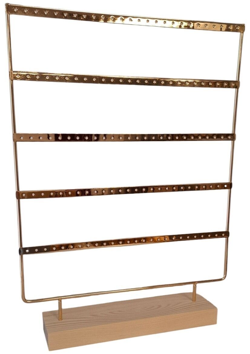 T-O3.1 PK933-001 Espositore per orecchini grande 41x30x7cm Oro
