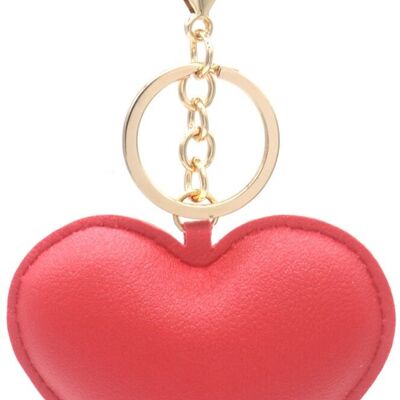 S-B7.5 KY2403-150-1 Keychain PU Heart 7.5cm