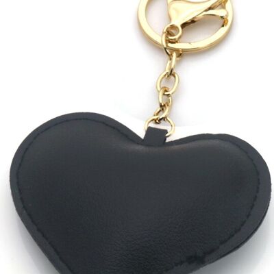 S-B8.4 KY2403-150-7 Portachiavi PU Cuore 7.5cm