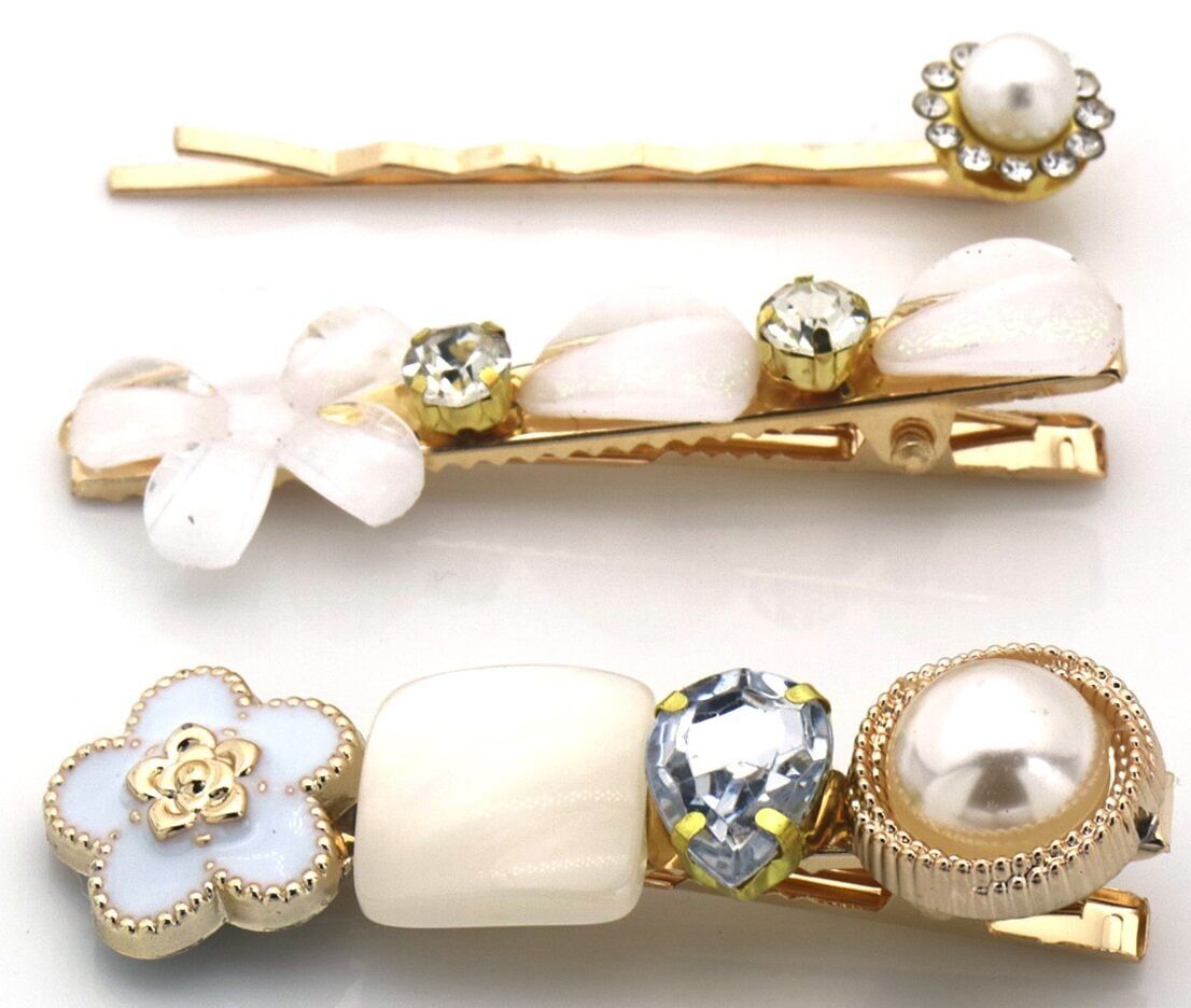 S-B8.5 H919-003-2 Set di fermagli per capelli 3 pezzi