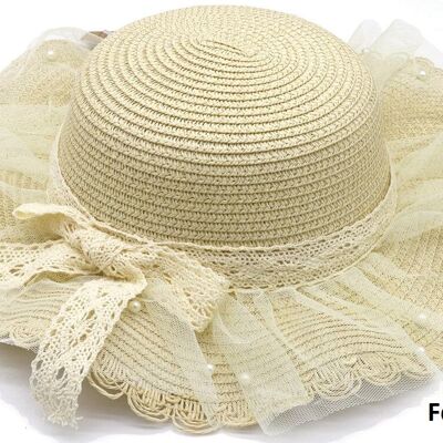 Q-L6.2 HAT901-001-1 Sombrero de verano para niños