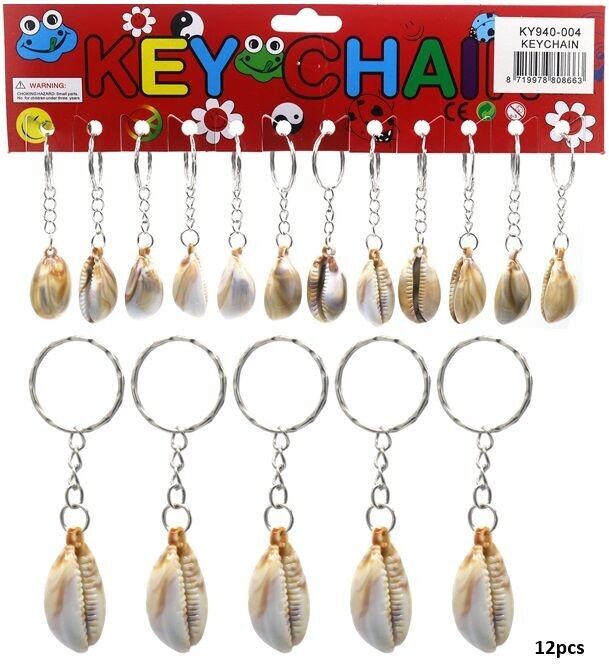 B-E14.1 KY940-004 Portachiavi a conchiglia 12 pezzi