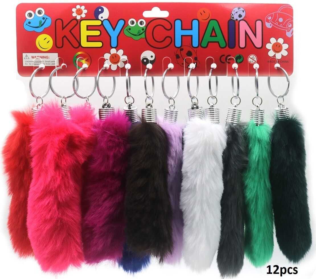 H-B14.1 KY940-010 Portachiavi Coda di volpe 14 cm - 12 pezzi